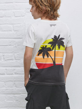 SUNSET TSHIRT - SHORT SLEEVE TOPS