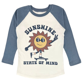 SUNSHINE STATE OF MIND LONG SLEEVE TSHIRT - TINY WHALES