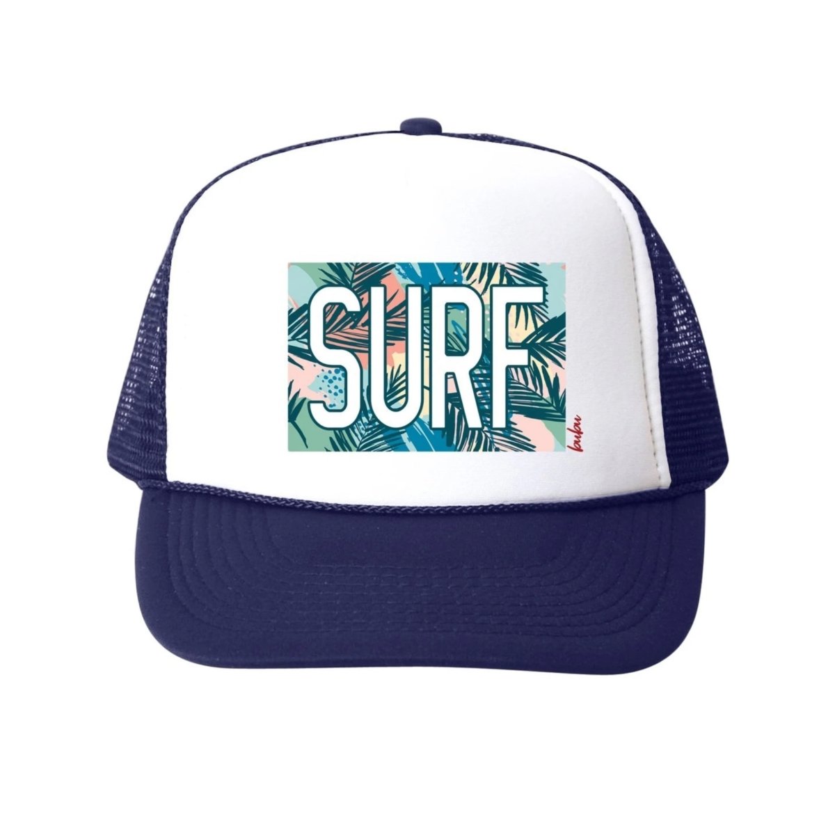 SURF FLORAL TRUCKER HAT - HATS