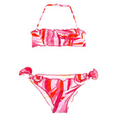 SWIRL EMY TWO PIECE BANDEAU BIKINI - MC2 SAINT BARTH KIDS