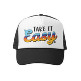 TAKE IT EASY TRUCKER HAT - HATS