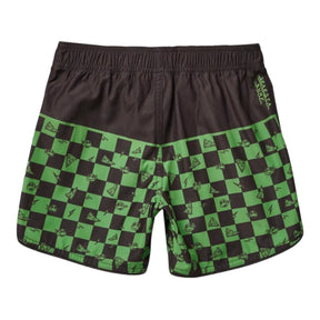 TEENAGE MUTANT NINJA TURTLES CHECKERED SWIM TRUNKS - SWIM TRUNKS