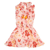 TRINY FLORAL RUFFLE TASSEL DRESS - POUPETTE ST BARTH KIDS