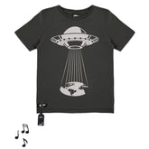 UFO SPACE SOUND TSHIRT (PLAYS MUSIC) - SHORT SLEEVE TOPS