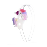 UNICORN HEADBAND - LILIES & ROSES