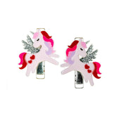 UNICORN LOVE ALLIGATOR CLIPS - LILIES & ROSES