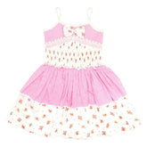 VINTAGE FLORAL SMOCKED DRESS - OOH! LA, LA! COUTURE