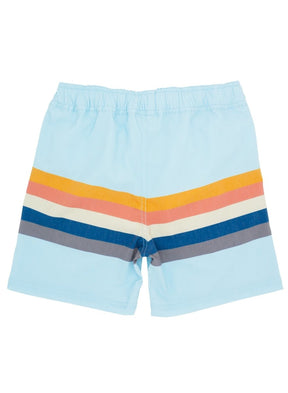 VINTAGE STRIPE SWIM TRUNKS - SWIM TRUNKS