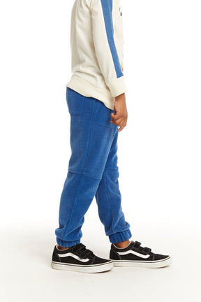 WAFFLE SIDE ZIP SWEATPANTS (PREORDER) - CHASER KIDS