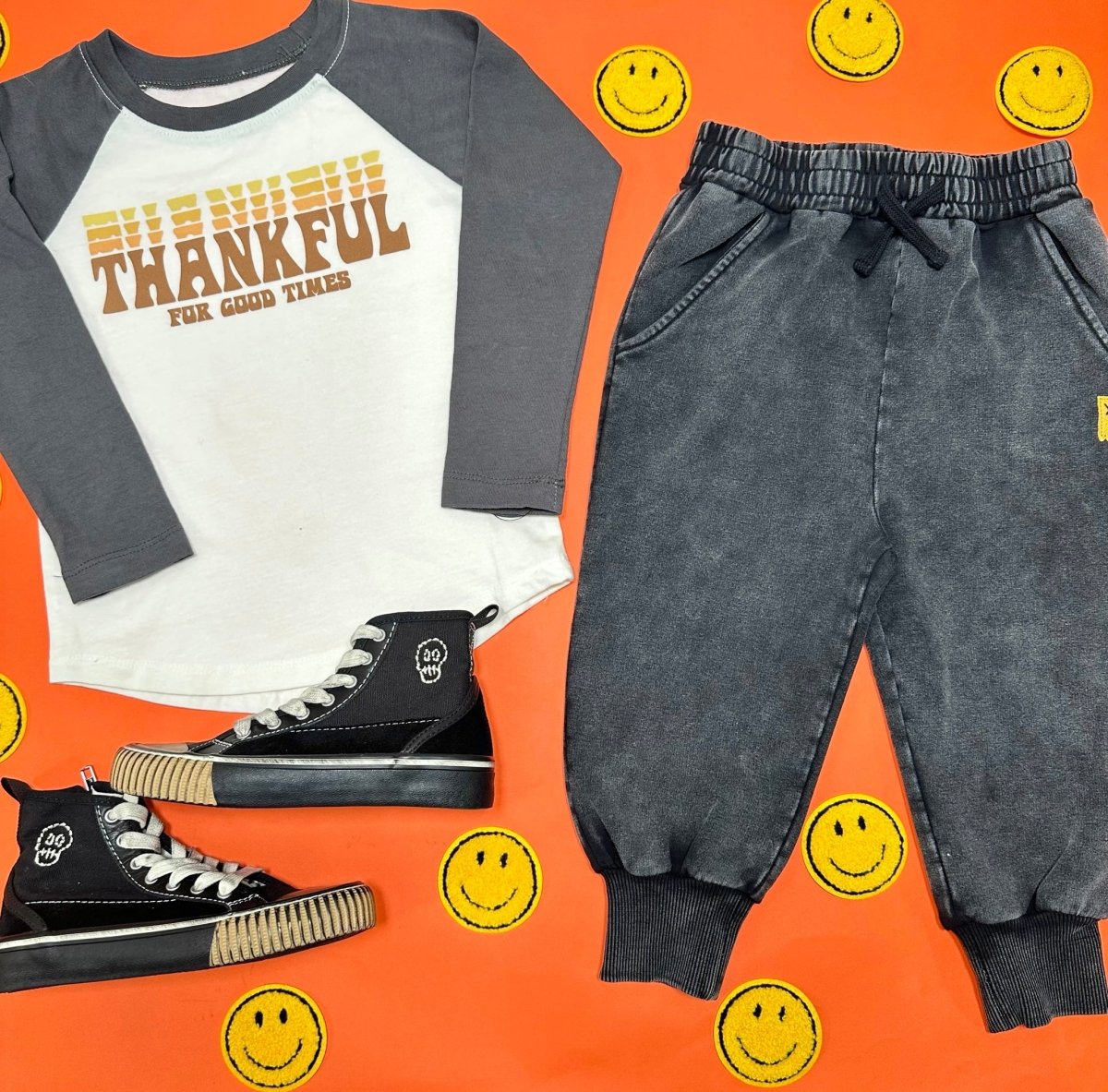 WASHED TRACK SWEATPANTS - ROCK YOUR BABY