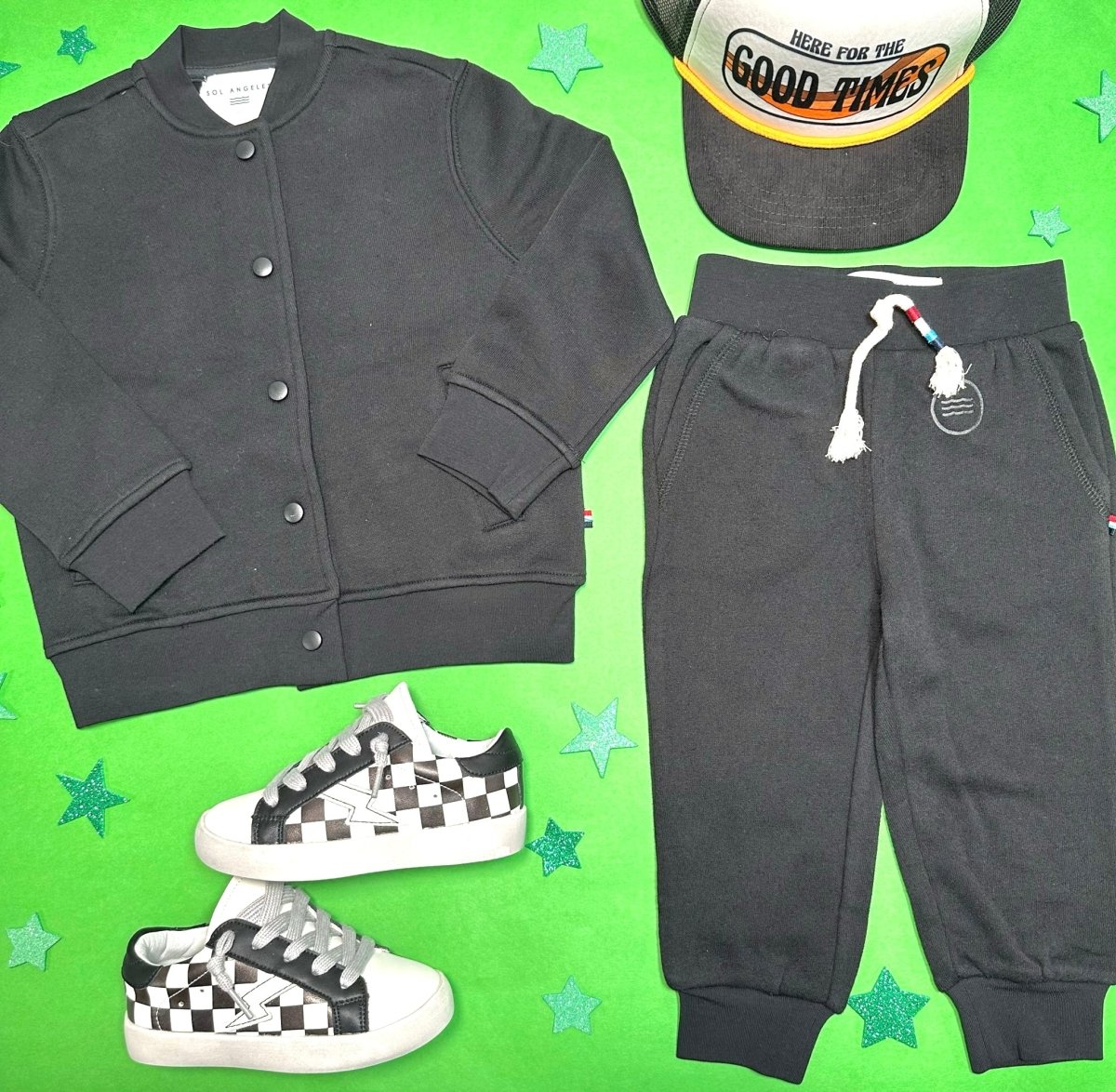 WAVES SWEATPANTS - SOL ANGELES KIDS